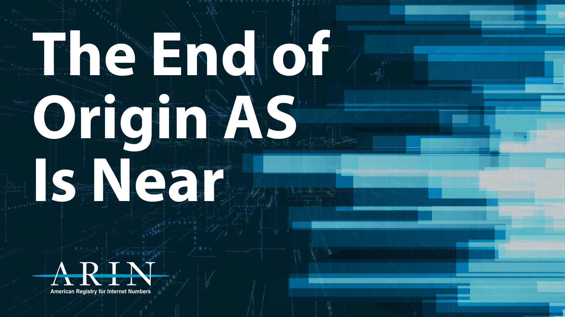 The End of Origin AS Is Near